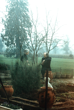 Jan Harlan und Stanley Kubrick